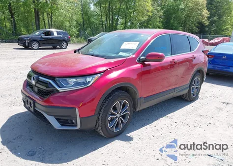 2022 Honda Cr-V Awd Ex из США, поврежденный, VIN 2HKRW2H51NH645459